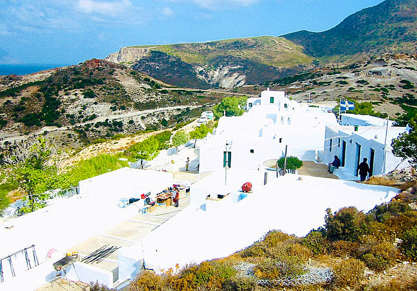 Klostret Agios Ioannis o Siderianos. Milos.