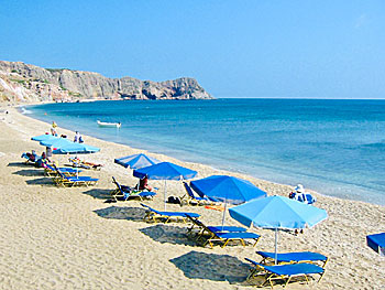 Paleochori beach på Milos.