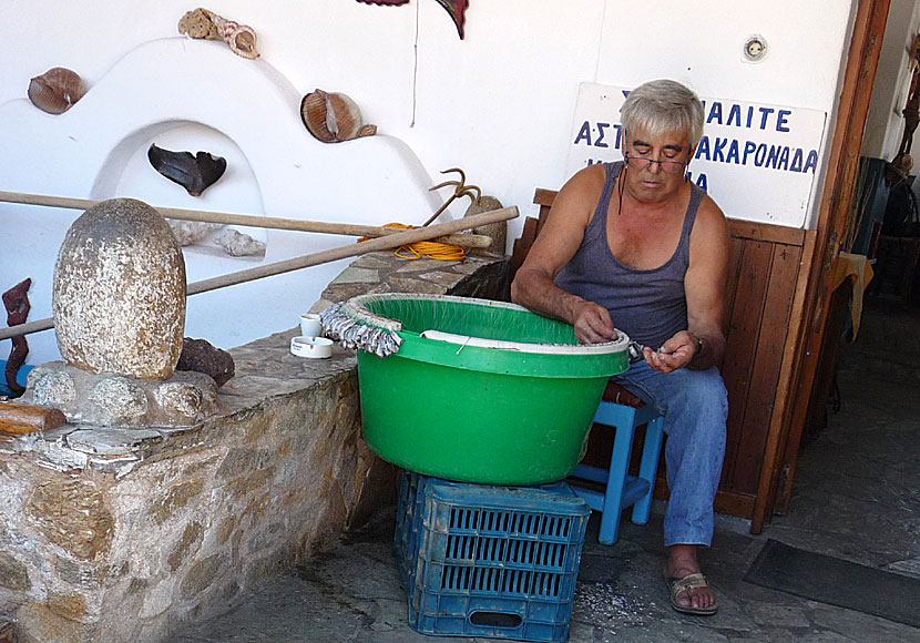 Fish Taverna Markos på Mykonos.