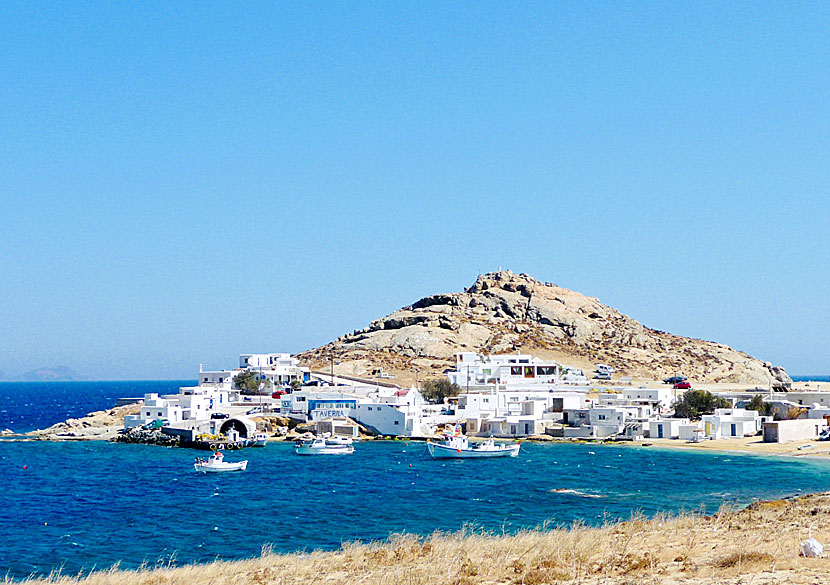 Halvön och fiskebyn Tarsanas är den mest genuina platsen på hela Mykonos. 