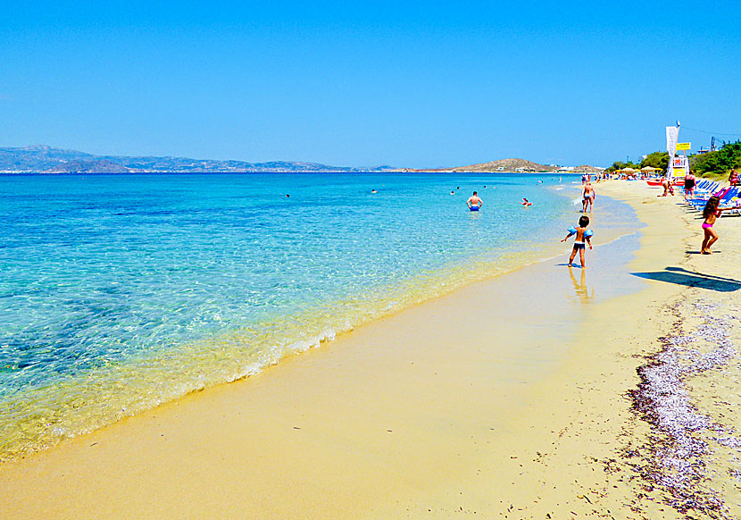 Agia Anna beach ligger bara några hundra meter från Agios Prokopios. 