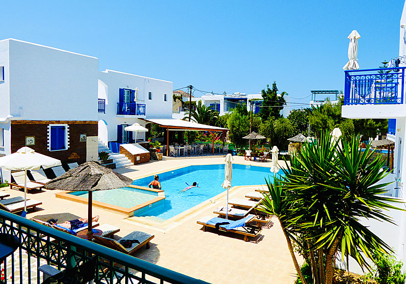 Agios Prokopios Hotel på Naxos.