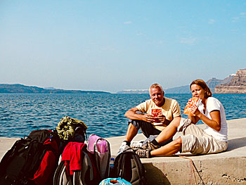 Resa från Kreta till Naxos.