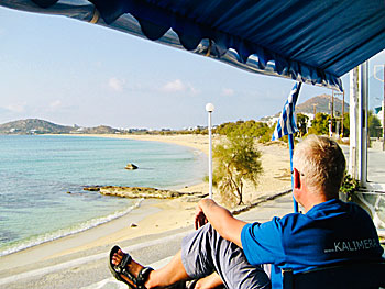 En lugn dag med filosofisk lunch på Naxos i november.