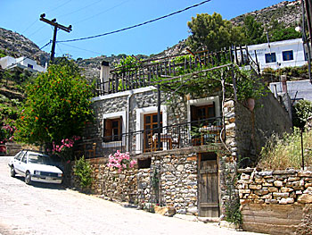 Byn Danakos på Naxos.
