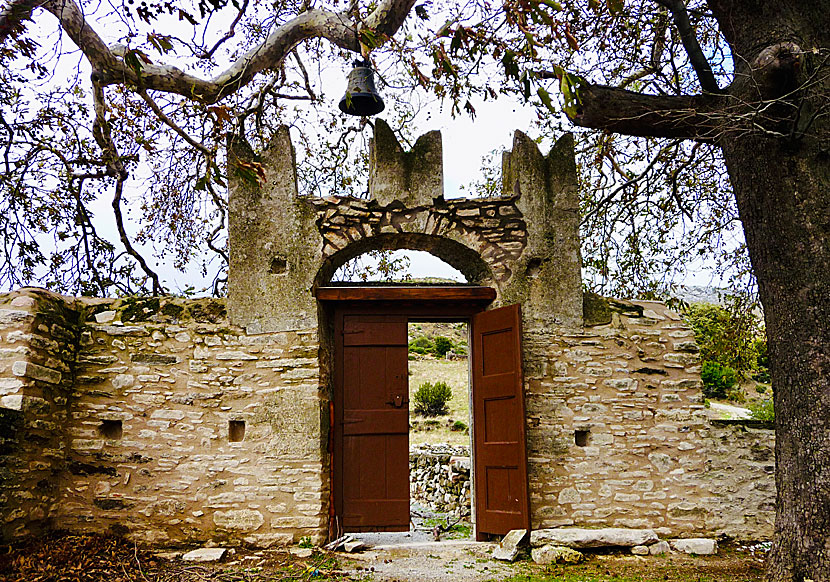Fotodotis Monastery på Naxos i Grekland.