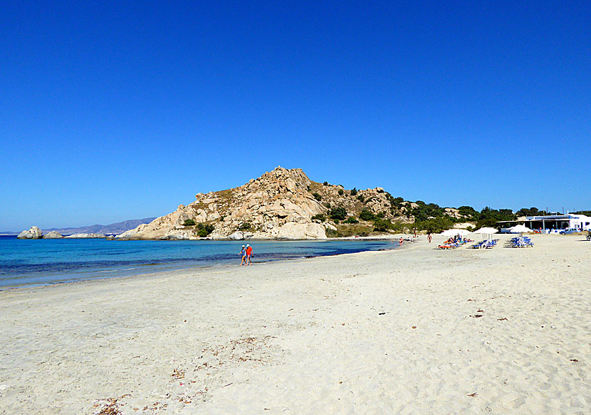 Klippbadet bakom Mikri Vigla beach på Naxos.