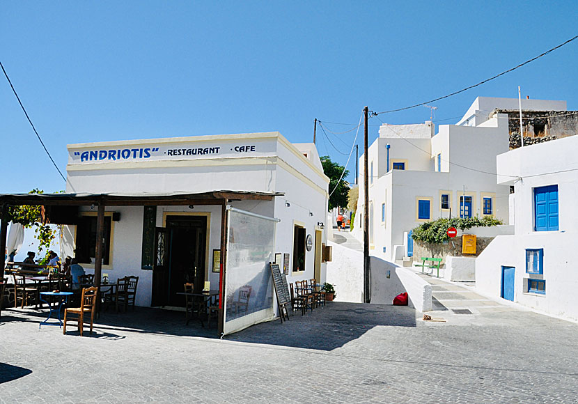 Taverna Andriotis i Nikia på Nisyros.