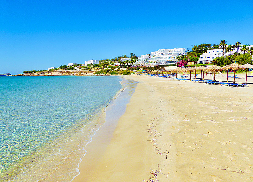 New Golden beach på Paros.