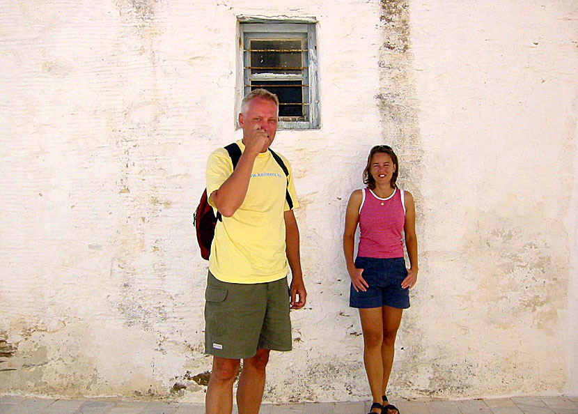 Lefkes på Paros år 2007.
