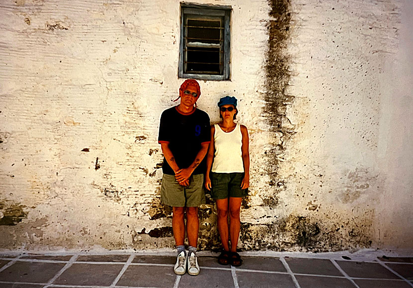 Lefkes på Paros år 1997.