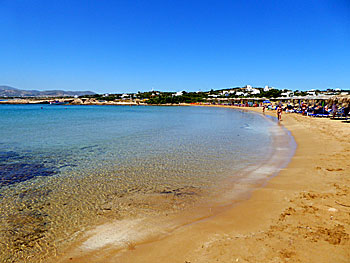 Santa Maria beach på Paros.  