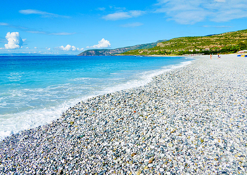 Ritsa beach i Kardamili.