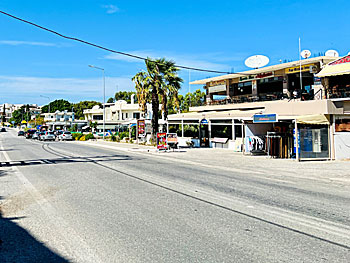 Byn Kallithea på Rhodos.