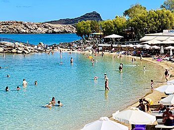 Pallas beach på Rhodos.