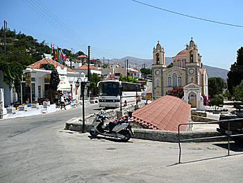 Okända och oturistiska byar på Rhodos i Grekland.
