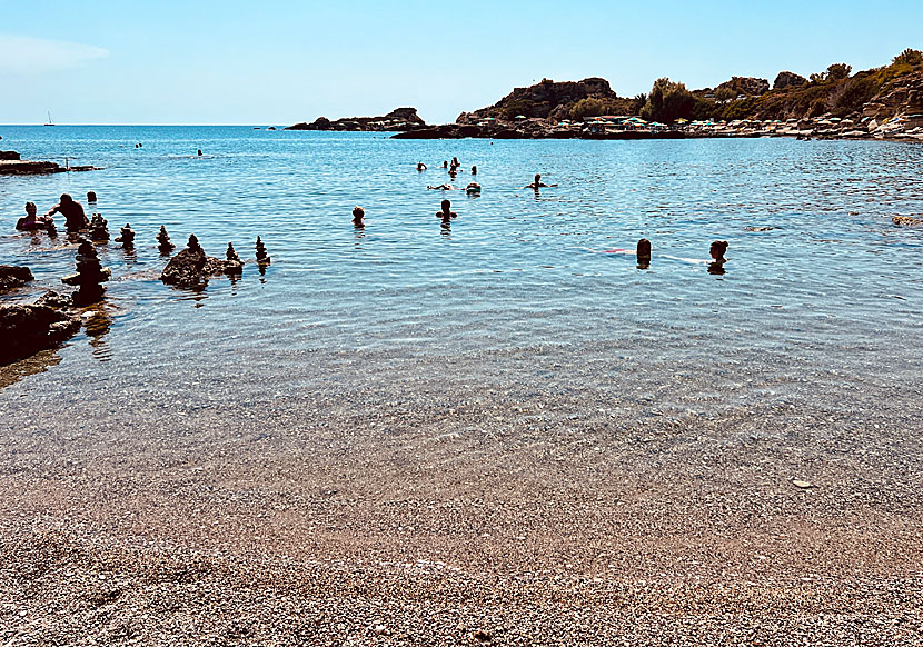 Nikolas beach sett från Tassos beach.