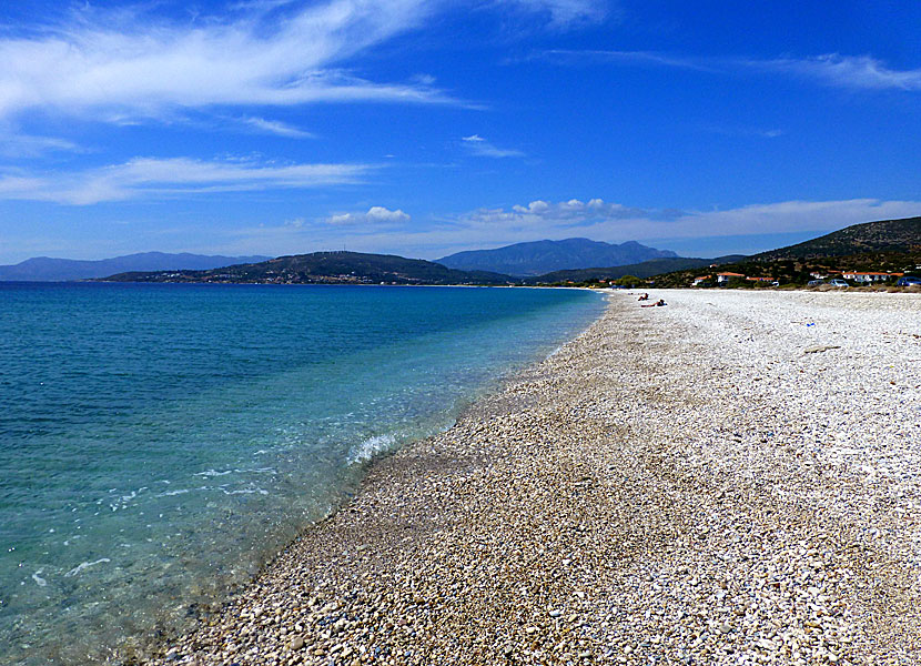 Mykali beach på Samos