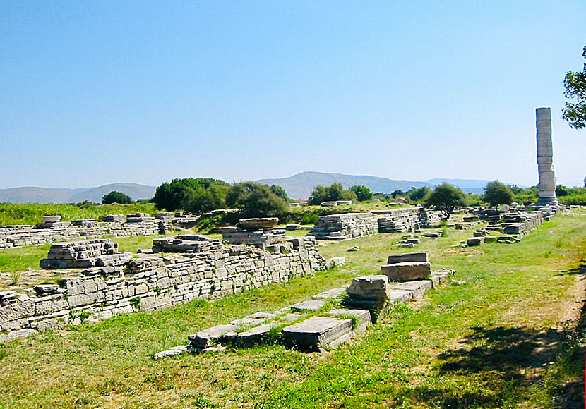 Heras tempel nära Ireon och Pythagorion på Samos är med på UNESCOs världsarvslista.