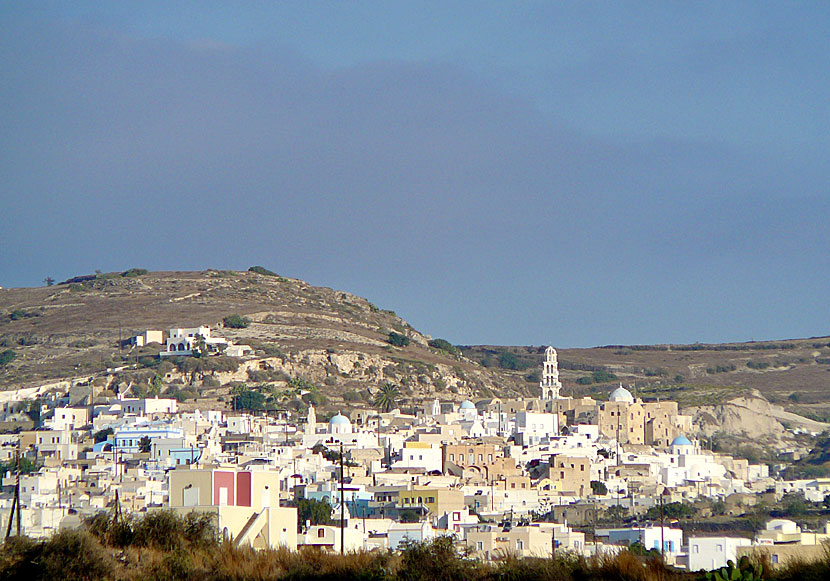 Genuina Emporio är den största byn på Santorini och är helt opåverkad av turism.