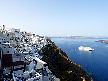 Byarna Fira & Katerados på Santorini.