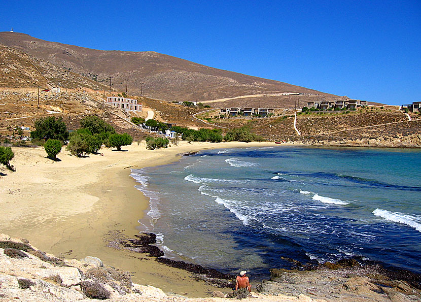 Psili Ammos beach på Serifos