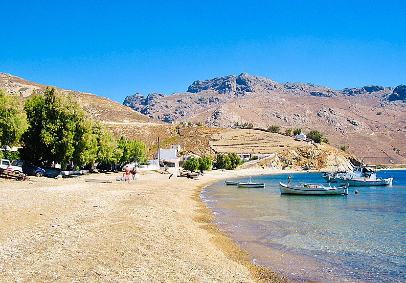 Koutalas beach är en av de bästa stränderna på Serifos. 