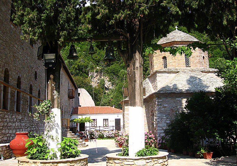 Evangelistria Monastery. Skiathos.