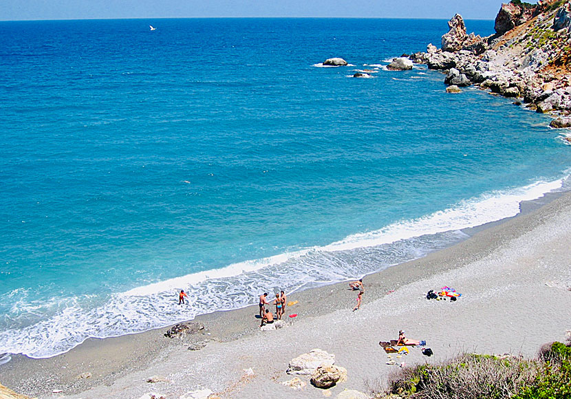 Kastro beach på Skiathos i Grekland.