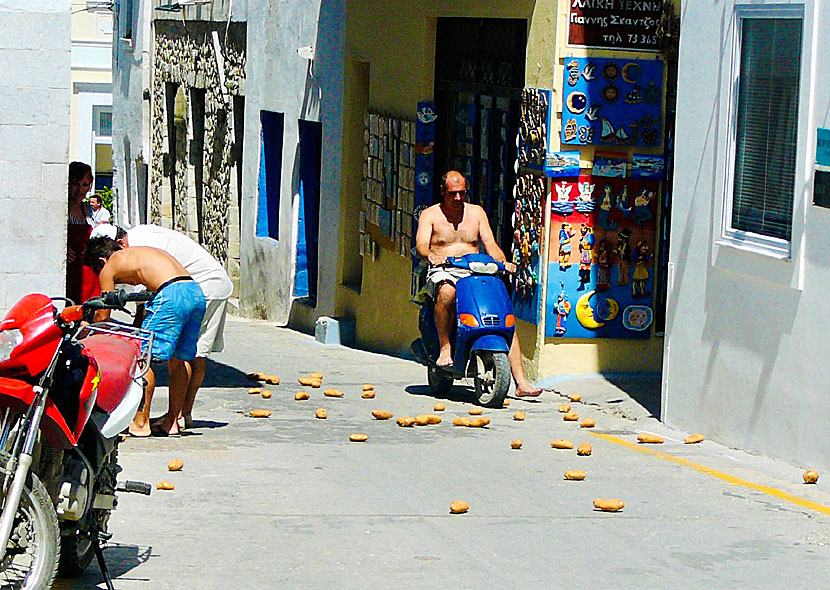 Potatis från öarna Spetses och Naxos i Grekland.