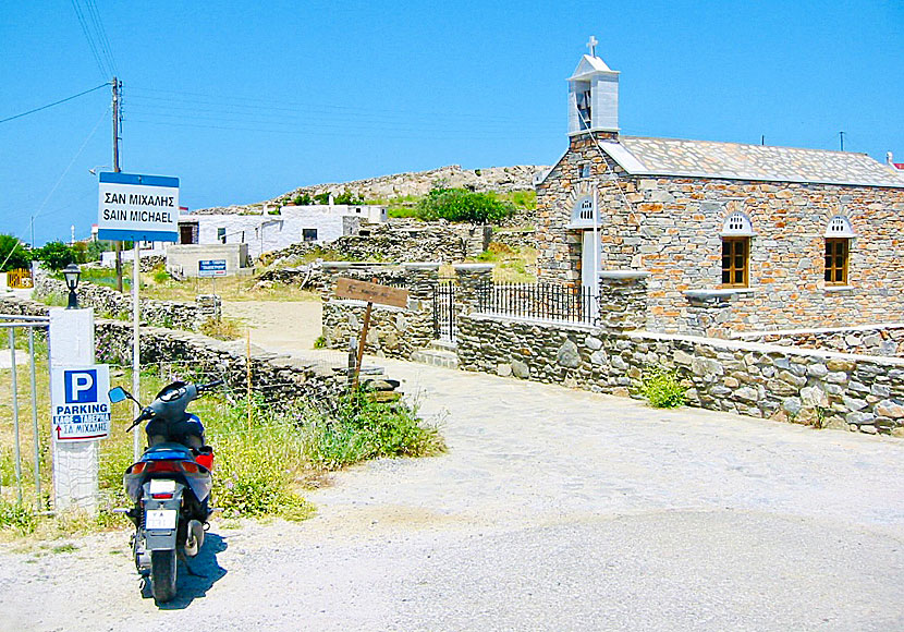 Byn San Michalis på norra Syros.