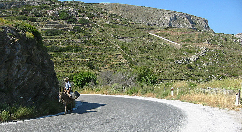 Att upptäcka norra Syros är ett sant nöje. Trafiken är ringa och vägarna bra.