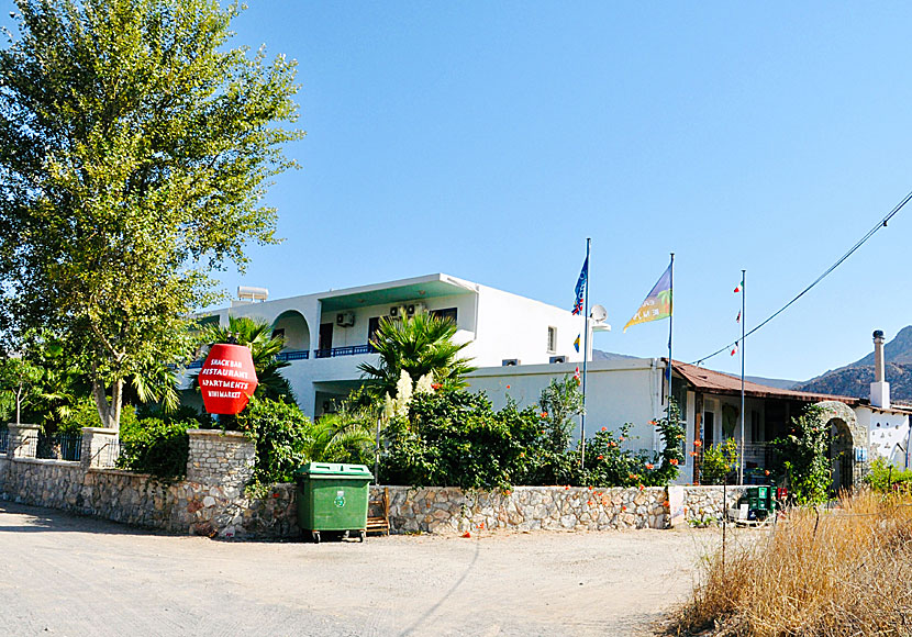 Taverna En Plo vid Eristos beach.