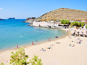 Kolymbithra beach på Tinos.