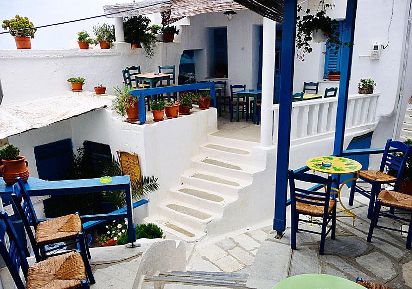 Taverna i Kardiani på Tinos.