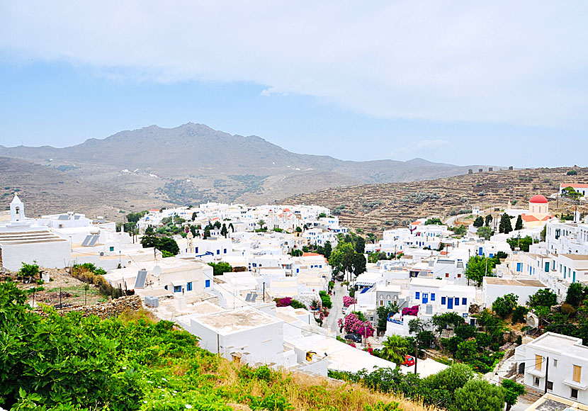 Marmorbyn Pyrgos är en av de finaste byarna på Tinos i Kykladerna.