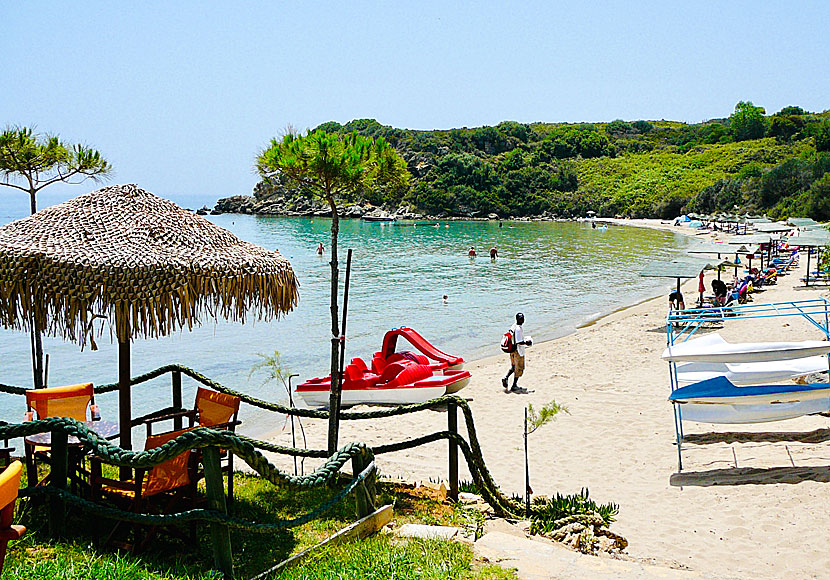 Agios Nikolaos är en av de bästa stränderna på Zakynthos.