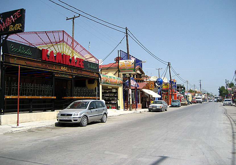 Bargatan i Laganas på Zakynthos.