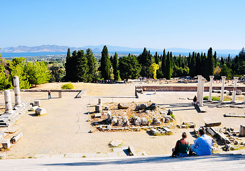 Tempelområdet Asklepion är Kos och hela Greklands kanske viktigaste sevärdhet.
