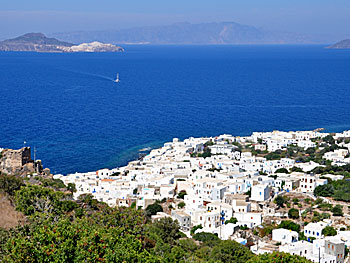 Nisyros i Dodekaneserna. Grekland.