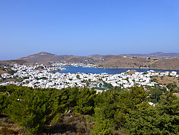 Patmos i Dodekaneserna. Grekland.