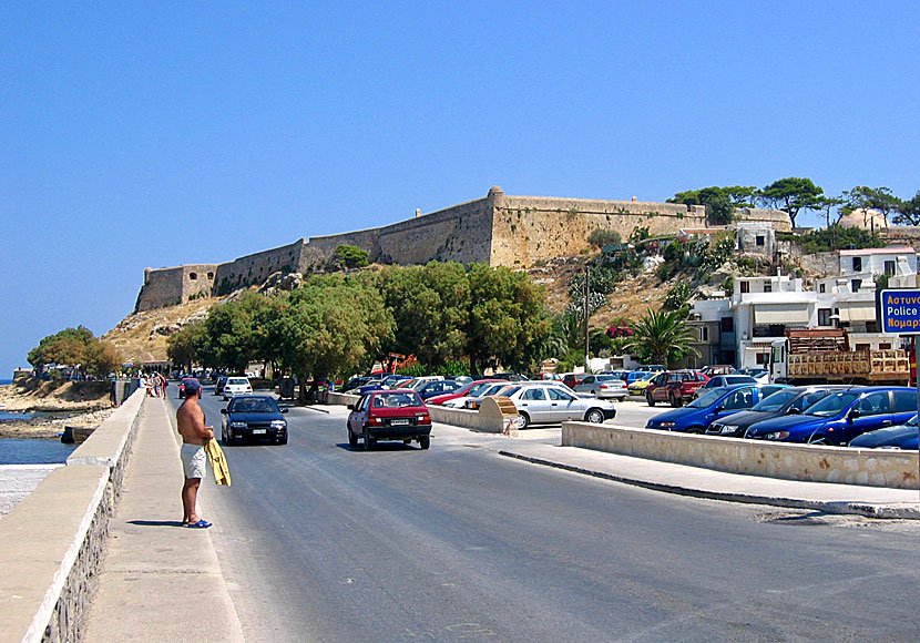 Fästningen Fortezza får man inte missa när man är i Rethymnon på Kreta.