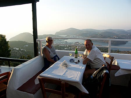 Taverna Jimmys i Chora på Patmos.