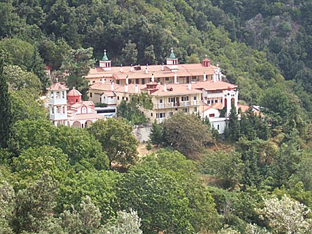 Monastery of Ayios Georgio. Evia.