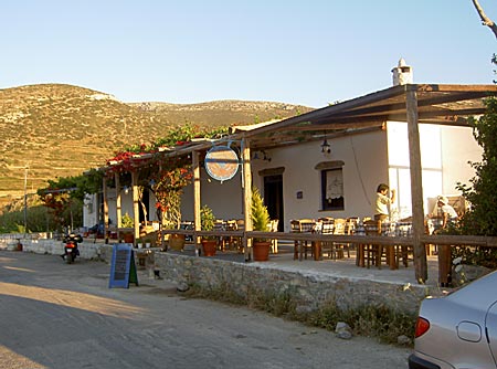 Taverna i Kolofana på Amorgos.