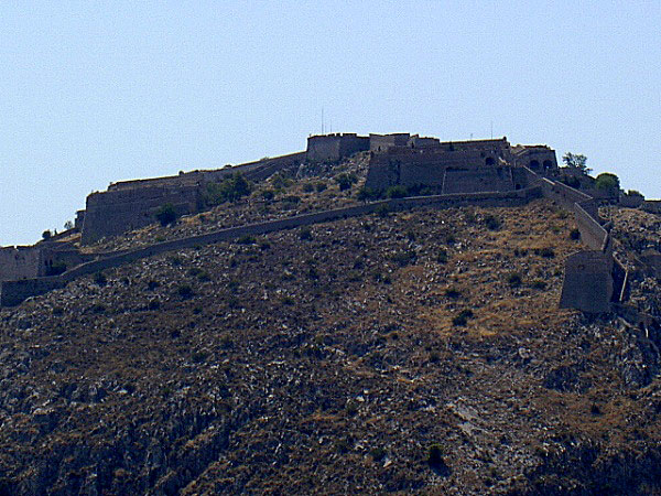 En borg i östra Peloponnesos.