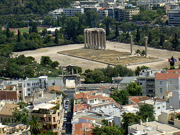 Temple of Olympian Zeus.