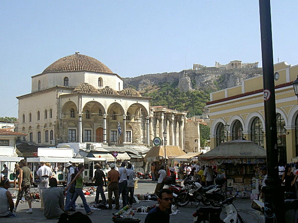 Monastiraki i Plaka, Aten. 