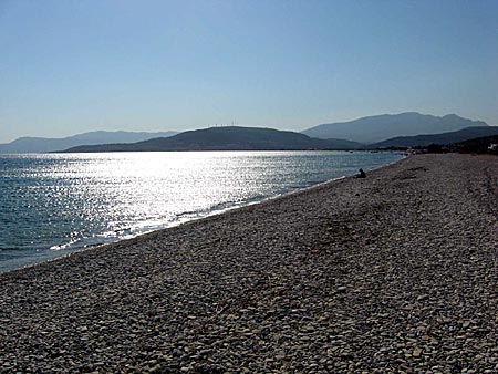 Samos. Mykali beach.