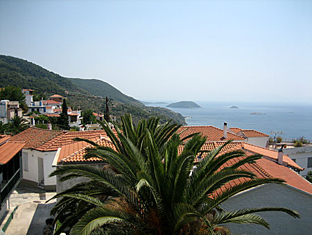 Skopelos. Utsikt från Glossa.
